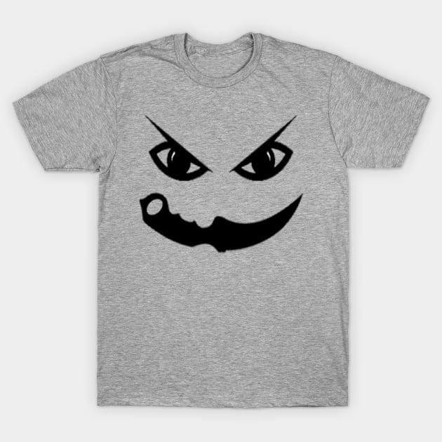 Smile Knife Stab Later T-Shirt by APOCALYPTIK